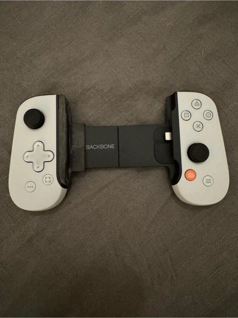 Backbone Mobile Game Controller - White and Black